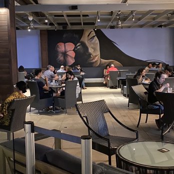 Moani Waikiki - I thought this was a cool wall pic - Seafood Near Me - Honolulu, Hawaii