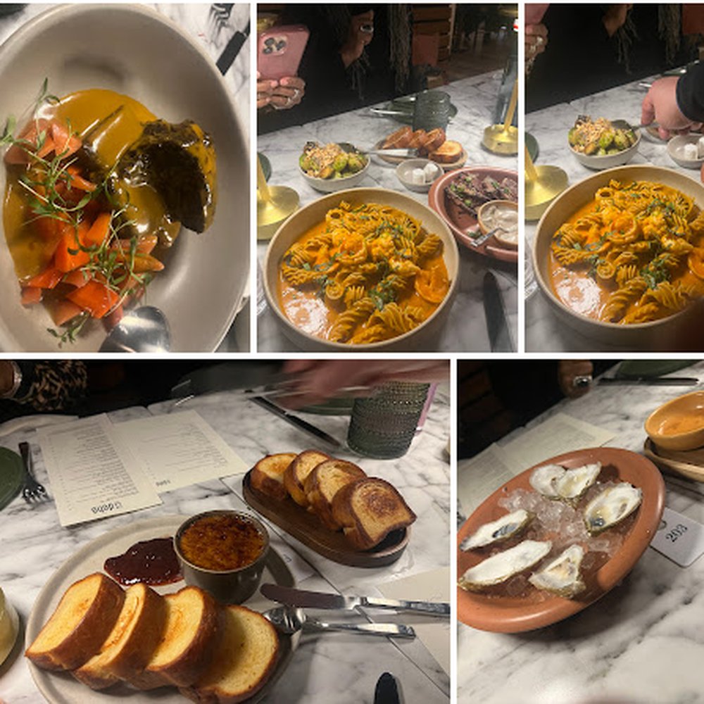 Doho - "MUSHROOM BRULEE" and milkbread! OYSTERS, Shrimp & noodles... - Wine Bars Near Me - Philadelphia, Pennsylvania