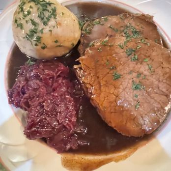 German Restaurant Stammtisch - Friday special: sauerbraten - German Near Me - Seaside, California German Restaurant Stammtisch - Friday special: sauerbraten - German Near Me - Seaside, California