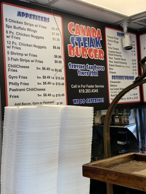 Canada Steak Burger by null