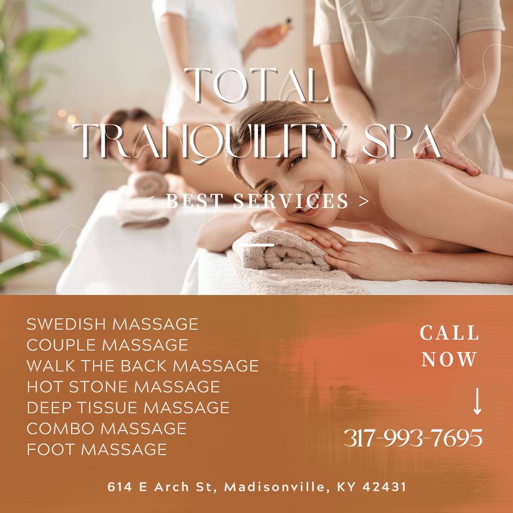 TOTAL TRANQUILITY SPA - Updated July 2026 - 31 Photos - 614 E Arch St ...