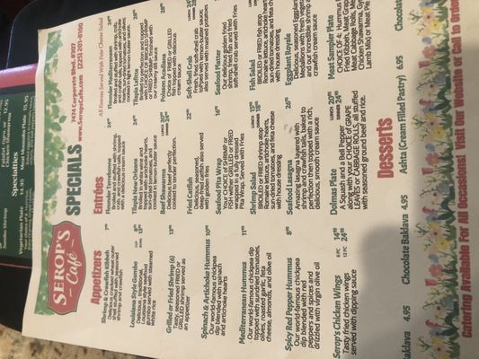 Menu photo 2 Serops Cafe Baton Rouge, LA