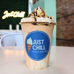 Just Chill - Pumpkin S'mores Milkshake (Specialty Milkshake of the Month)
