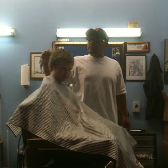 Tj Fade's - My son on the chair - Barbers Near Me - Concord, California Tj Fade's - My son on the chair - Barbers Near Me - Concord, California