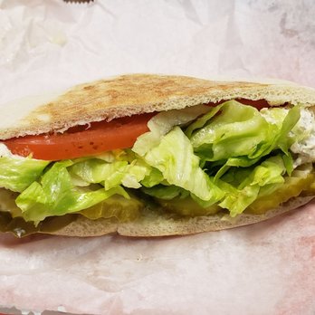Gina's Delicatessen - Chicken Salad in a pita - Delis Near Me - Jacksonville, Florida Gina's Delicatessen - Chicken Salad in a pita - Delis Near Me - Jacksonville, Florida