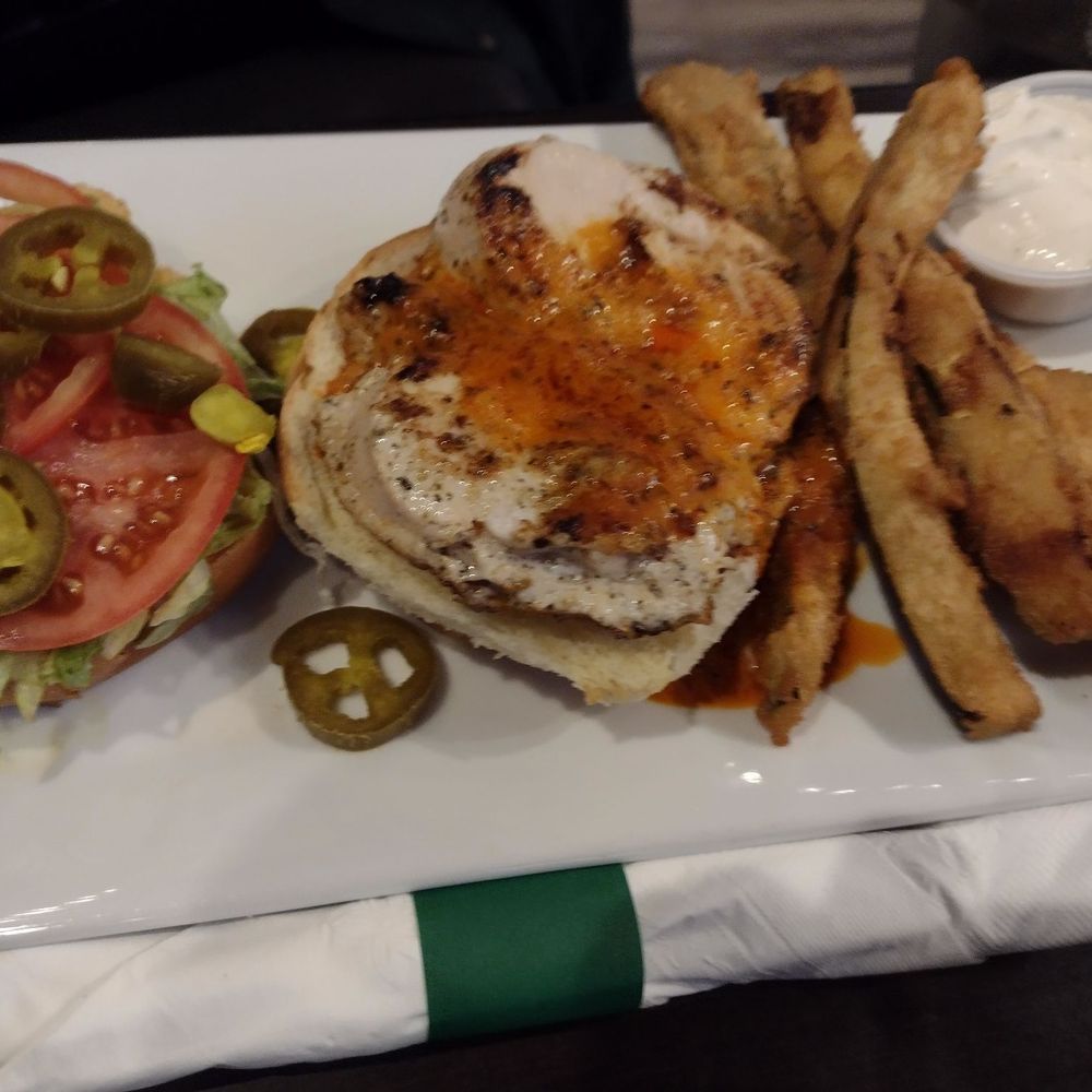 On Tap Medina - Buffalo chicken sammy with fried zuchini - Sports Bars Near Me - Medina, Ohio
