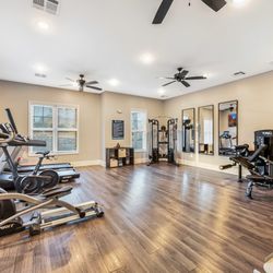Legacy at Baldwin Ridge - 24/7 Fitness Center at the Legacy at Baldwin Ridge Apartments in Burlington, NC