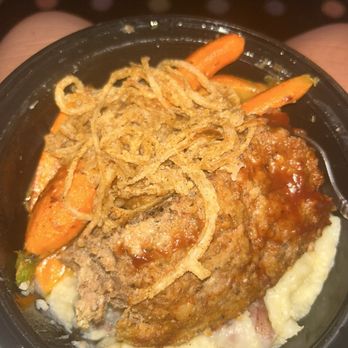 Craft Street Kitchen - Not Your Mamas Meatloaf Absolutely delicious. Comes with brown gravy but didn't need it, there was so much flavor! - New American Near Me - Trinity, Florida Craft Street Kitchen - Not Your Mamas Meatloaf Absolutely delicious. Comes with brown gravy but didn't need it, there was so much flavor! - New American Near Me - Trinity, Florida