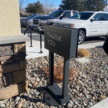 Starbucks - a thank you sign in a parking lot - Coffee & Tea Near Me - Sparks, Nevada Starbucks - a thank you sign in a parking lot - Coffee & Tea Near Me - Sparks, Nevada