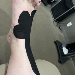 Anchor Physical Therapy - KT taping by Nate for extra support