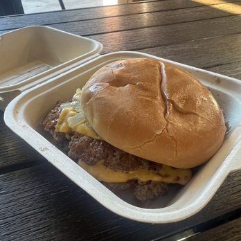 The Bucket - Double smash cheeseburger - Fast Food Near Me - Los Angeles, California The Bucket - Double smash cheeseburger - Fast Food Near Me - Los Angeles, California