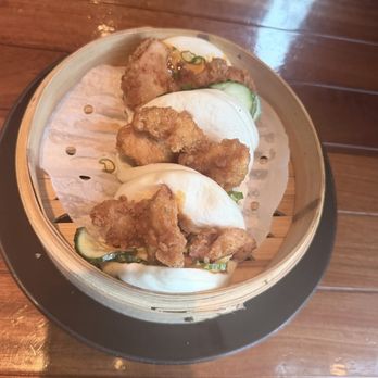 Anchor Sushi Bar - Spicy Crispy Chicken Bao Buns - Sushi Bars Near Me - Dallas, Texas