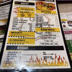 US 13 Grill & Catering - Breakfast menu 4/25