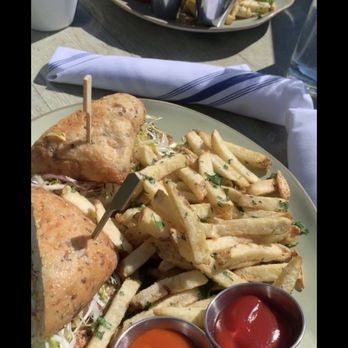 Driftwood Kitchen - Sword fish sandwich - Seafood Near Me - Laguna Beach, California