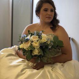 Gorgeous bridal bouquet by Flowers by LD. All the flowers were gorgeous!