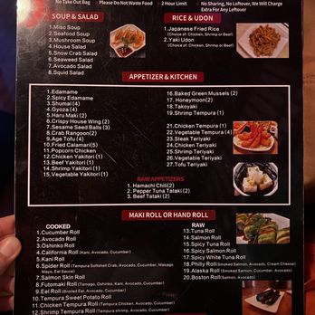 Machi Sushi - Menu - Sushi Bars Near Me - Austin, Texas Machi Sushi - Menu - Sushi Bars Near Me - Austin, Texas