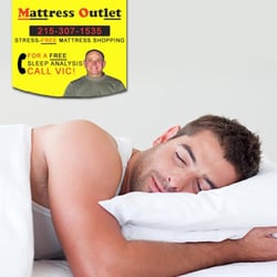 Mattress Outlet of Abington - FREE sleep analysis at Mattress Outlet of Abington (by owner Vic). Call 215-307-1535.