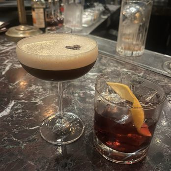 Nightingale - Espresso martini and Negroni - Live/Raw Food Near Me - Vancouver, British Columbia