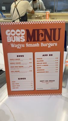 Menu photo 2 Good Buns Buena Park, CA Menu photo 2 Good Buns Buena Park, CA