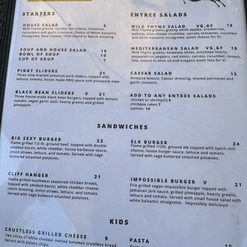 Wild Thyme Cafe - Whiskey Bars Near Me - Springdale, Utah Wild Thyme Cafe - Whiskey Bars Near Me - Springdale, Utah