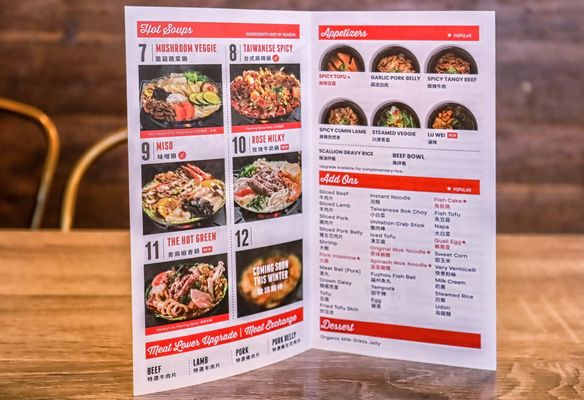 Menu photo 1 Boiling Point Pasadena, CA