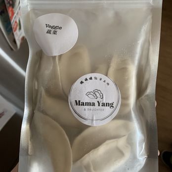 Mama Yang and Daughter - Frozen veggie dumplings - Taiwanese Near Me - Nashville, Tennessee Mama Yang and Daughter - Frozen veggie dumplings - Taiwanese Near Me - Nashville, Tennessee