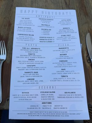 Menu photo 4 Oenotri Napa, CA