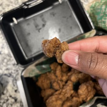 Wingstop - Lemon Pepper Thigh Bites (aka Rocky Pellets) - Chicken Wings Near Me - Charlotte, North Carolina