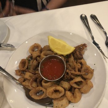 Aspen Grille - Calamari with Marinara sauce - New American Near Me - Myrtle Beach, South Carolina Aspen Grille - Calamari with Marinara sauce - New American Near Me - Myrtle Beach, South Carolina
