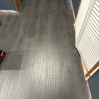 Inside Out With Hager Remodeling - The vinyl flooring that Hager remodeling installed in our Lakewood basement. - Painters Near Me
