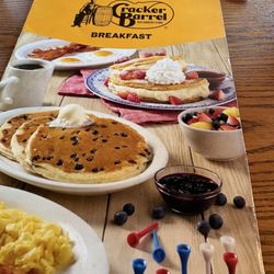 The menu