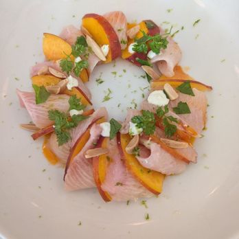 Bl00m - Hamachi crudo - Pasta Shops Near Me - Santa Ana, California