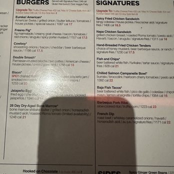 Eureka - Menu - American Near Me - Santa Clara, California Eureka - Menu - American Near Me - Santa Clara, California