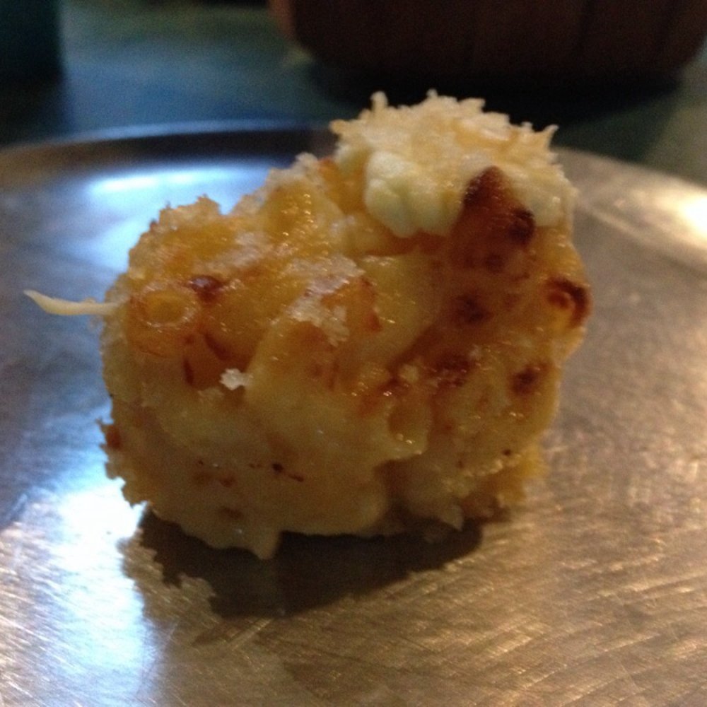 The Duce - A close-up of the Mac n cheese muffin - Lounges Near Me - Phoenix, Arizona The Duce - A close-up of the Mac n cheese muffin - Lounges Near Me - Phoenix, Arizona