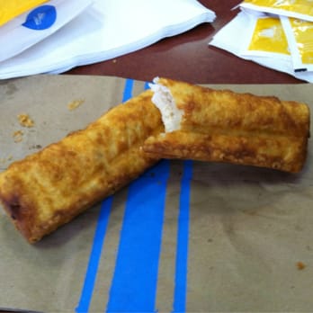 Taco Time - Crisp Chicken Burrito - Yikes! - Mexican Near Me - Las Vegas, Nevada