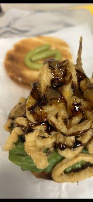 Blue Water Fish by null