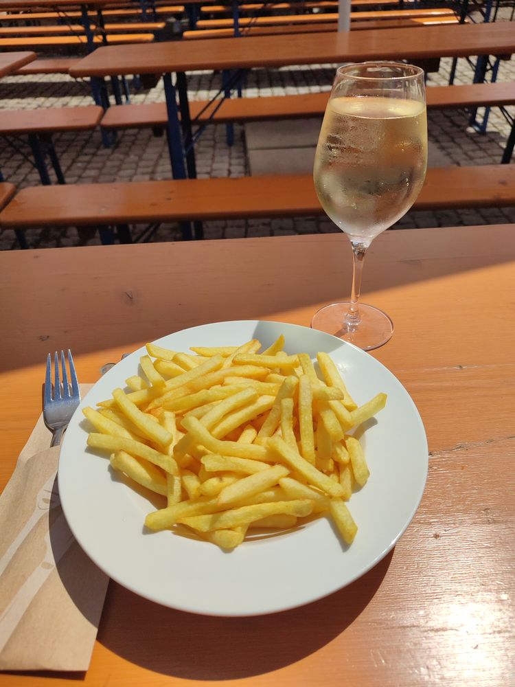 Biergarten im Schlossgarten