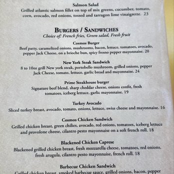 Cosmos Bar & Grill - Menu page 3 - Bars Near Me - Hollister, California Cosmos Bar & Grill - Menu page 3 - Bars Near Me - Hollister, California