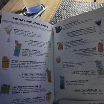 Puttshack - Miami - Drink menu - Mini Golf Near Me - Miami, Florida