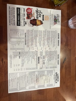 Menu photo 7 El Rinconcito De Santa Barbara Hialeah, FL