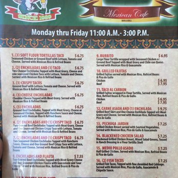 La Tapatia Westheimer - Lunch menu was great prices and tasty food - Mexican Near Me - Houston, Texas La Tapatia Westheimer - Lunch menu was great prices and tasty food - Mexican Near Me - Houston, Texas
