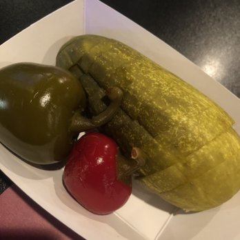 Krug's Tavern - Pickle and ...... peppers? Chili's ? (Shrugs) - Dive Bars Near Me - Newark, New Jersey Krug's Tavern - Pickle and ...... peppers? Chili's ? (Shrugs) - Dive Bars Near Me - Newark, New Jersey