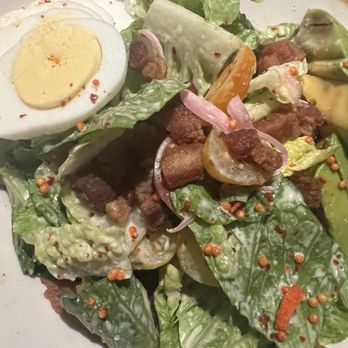Bae Korean Grill - Their version of the Cobb salad was simply delicious - a little upset the avocado was blackened but besides that the salad was very tasteful - Korean Near Me - Hollywood, Florida