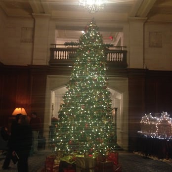 Fairmont Hotel Macdonald - Giant Christmas tree in the lobby. - Hotels Near Me - Edmonton, Alberta