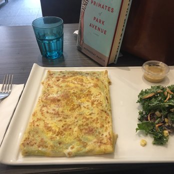 Café et Crêpe - Brie, spinach and egg. - Creperies Near Me - Montreal, Quebec Café et Crêpe - Brie, spinach and egg. - Creperies Near Me - Montreal, Quebec