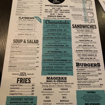 MaGerk's Pub and Grill - Menu - Pubs Near Me - Elon, North Carolina