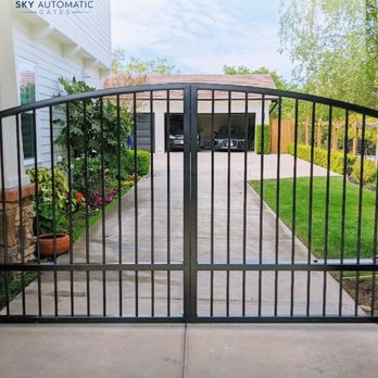 Sky Automatic Gates - Strong, elegant iron gate installed for premium security and curb appeal. Upgrade your home with SKY Automatic Gates today! - Fences & Gates Near Me - San Mateo, California Sky Automatic Gates - Strong, elegant iron gate installed for premium security and curb appeal. Upgrade your home with SKY Automatic Gates today! - Fences & Gates Near Me - San Mateo, California