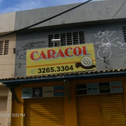 Caracol - Área externa da loja Caracol