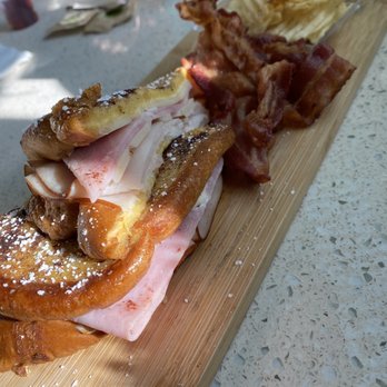 Donostia - French toast Monte Cristo and Bacon - Tapas Bars Near Me - San Juan, Puerto Rico