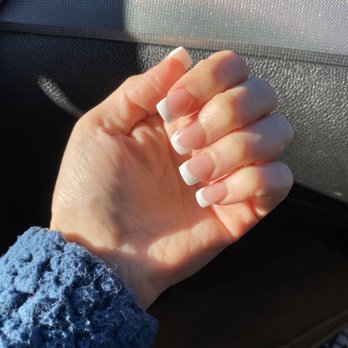 Vina Nails Spa - Pink and white by Lee - Nail Salons Near Me - Hermitage, Tennessee